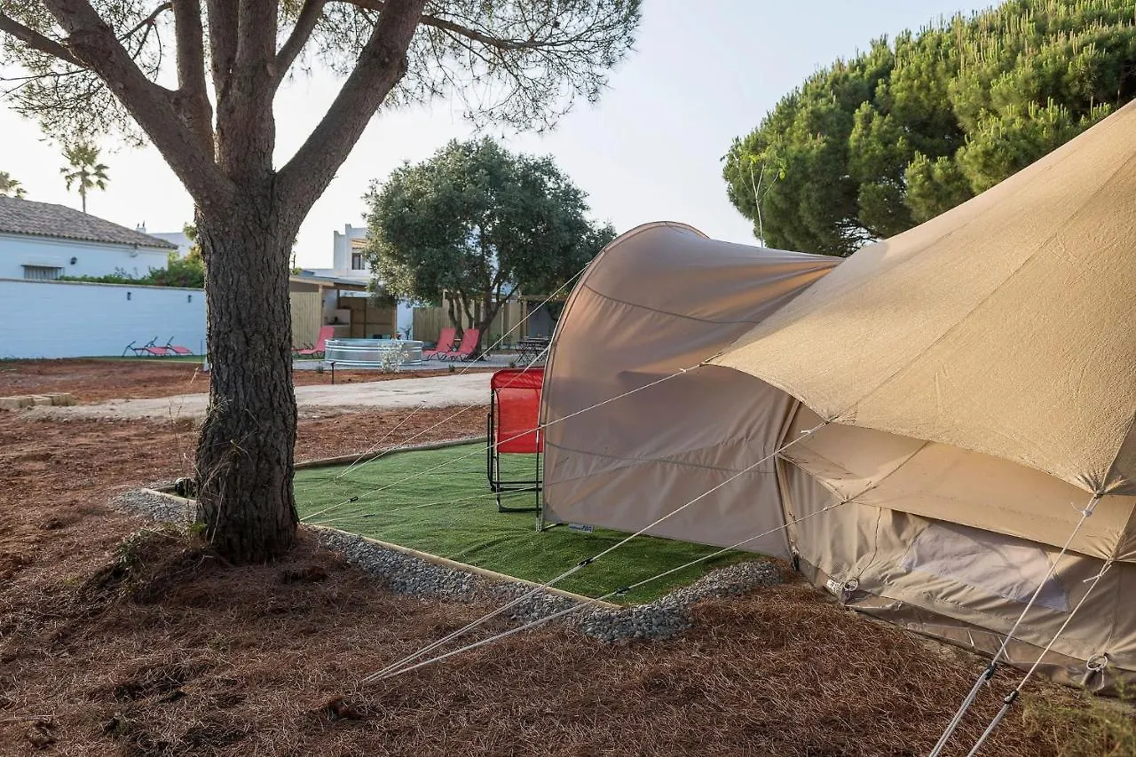 Glamping La Mimosa Conil Hotel Conil De La Frontera Campsite